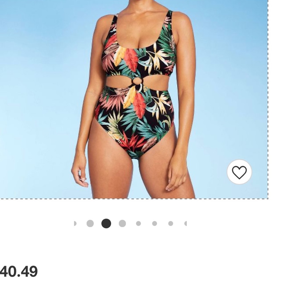 Swimming Women's Tortoise Ring Monokini One
Piece Swimsuit - Shade & Shorem